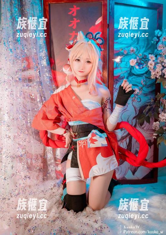 KuukoW的创作，静香美月的原图，你敢说不动心吗？