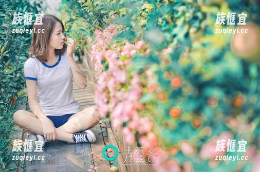 推女神 - 吊带与自然光，组合在艾小青身上，这组照片简直让人心烦意乱！